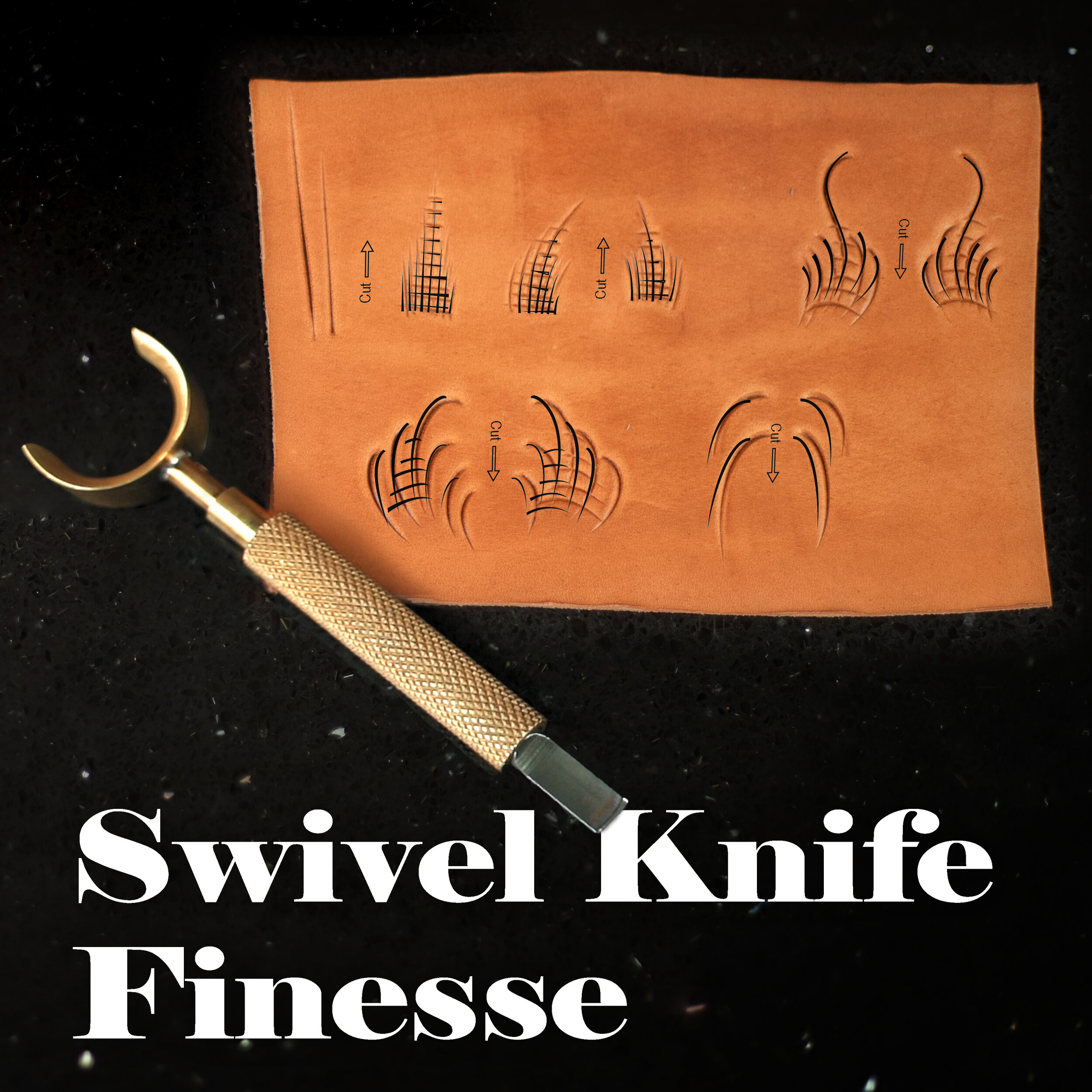 Free- Swivel Knife Finesse Pattern — Alden's School of Leather Trades